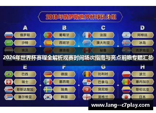 2026年世界杯赛程全解析观赛时间场次指南与亮点前瞻专题汇总